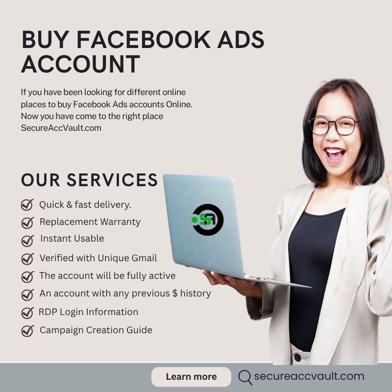 Buy Facebook ads accounts
