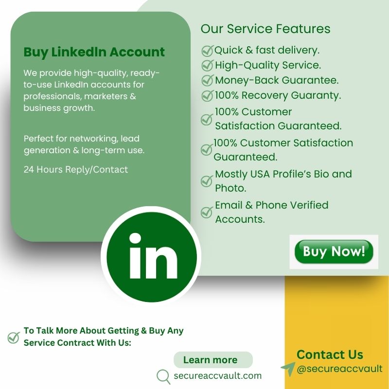 Buy Old LinkedIn Accounts