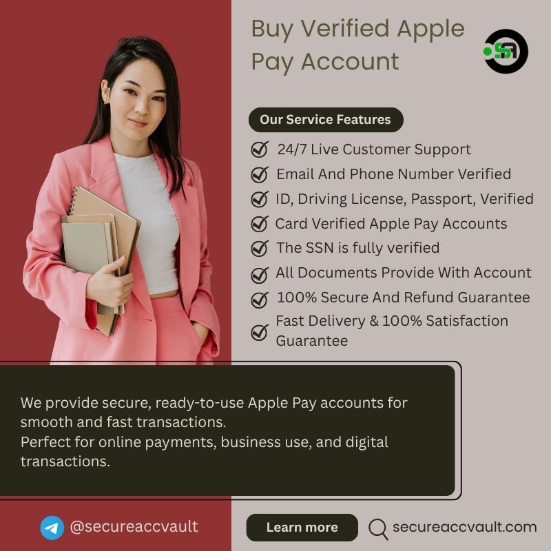 Buy Verified Apple Pay Accounts