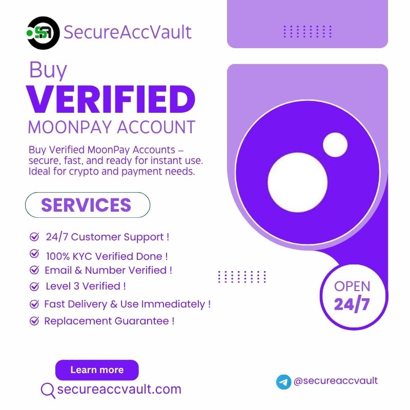 Buy Verified MoonPay Accounts