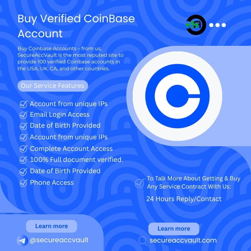 Buy verified Coinbase account​