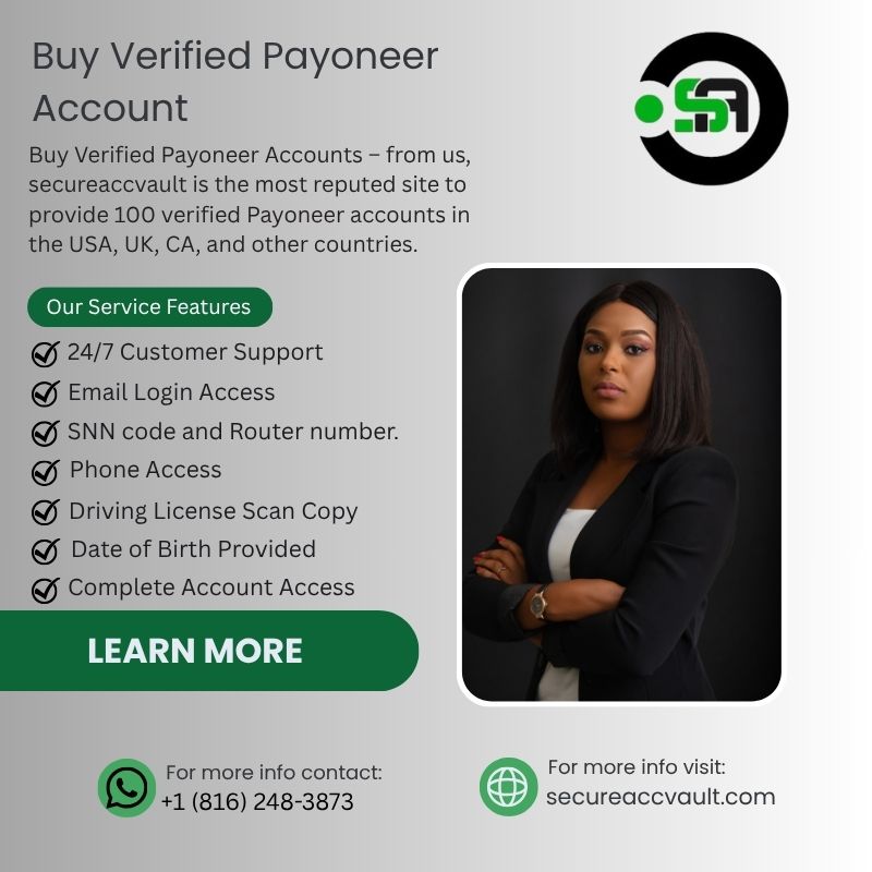 buy verified payoneer accounts