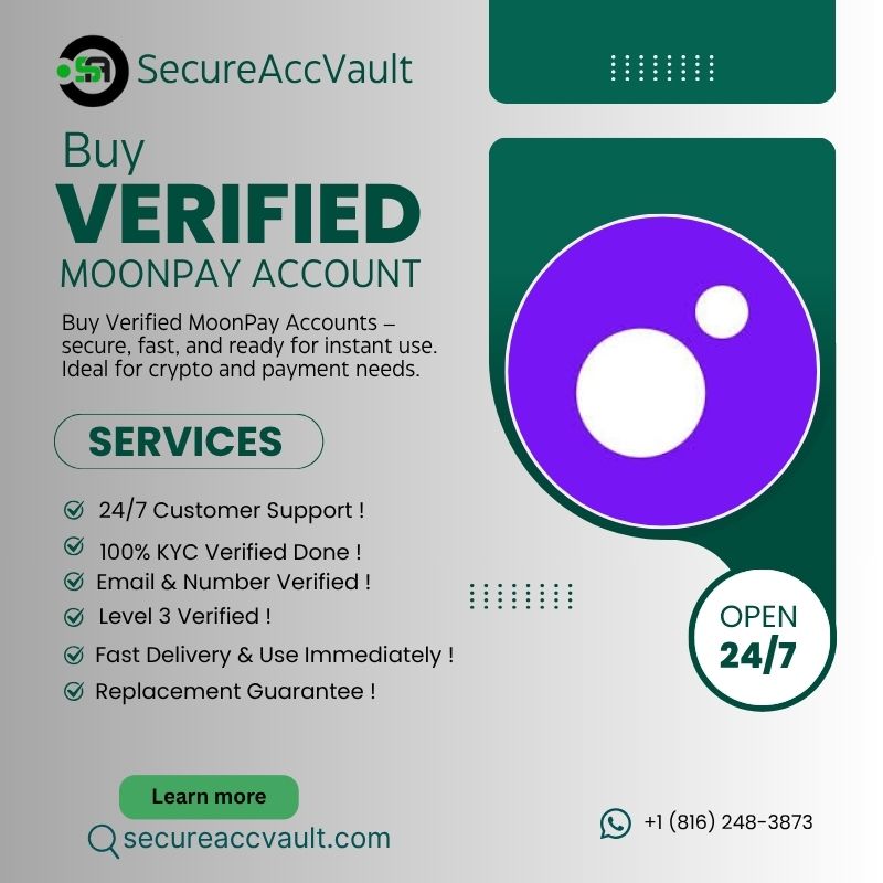 Buy Verified MoonPay Accounts