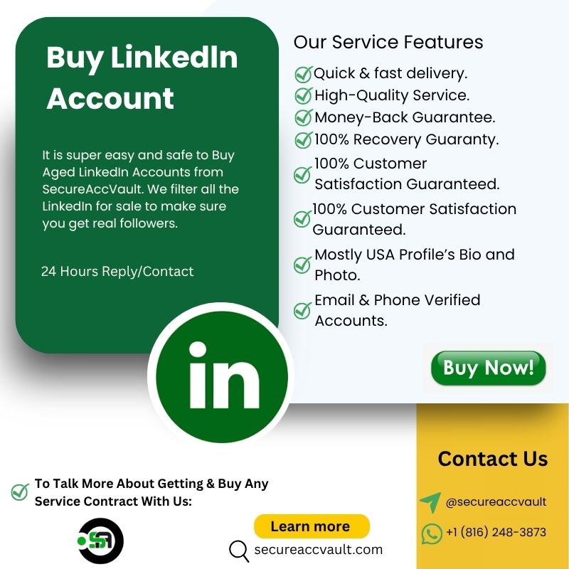 buy linkedin accounts online