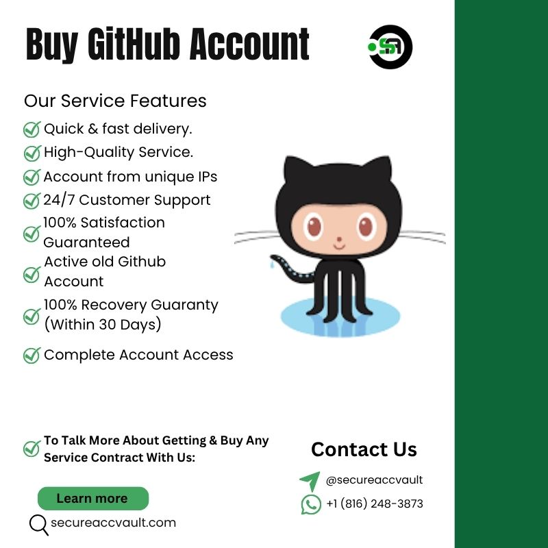 Buy GitHub Accounts